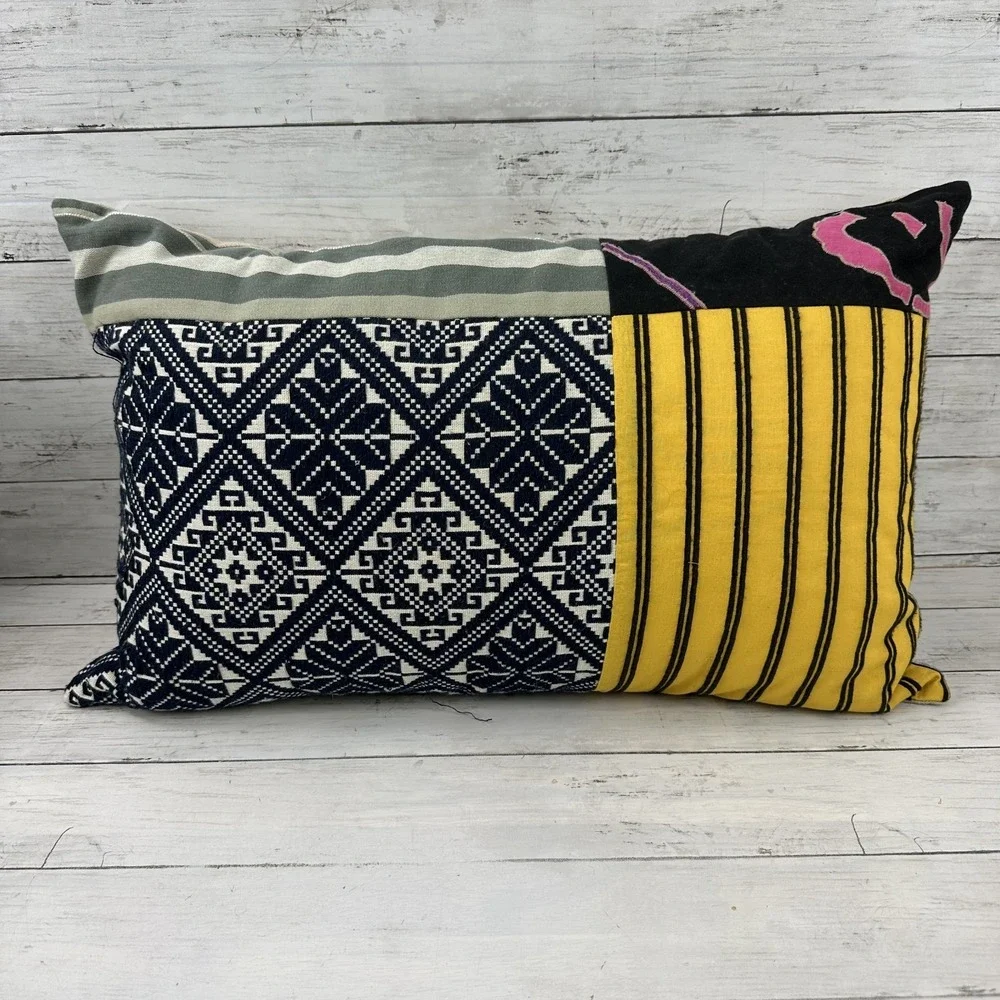 Pottery‎ Barn X Counterpane Studio Pauline Boyd Night Storm Pillow 26x16